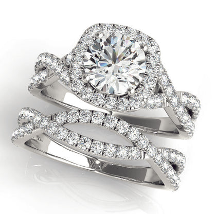 Round Engagement Ring M51078-E-1/2