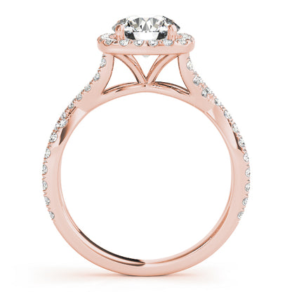 Round Engagement Ring M51078-E-1/2