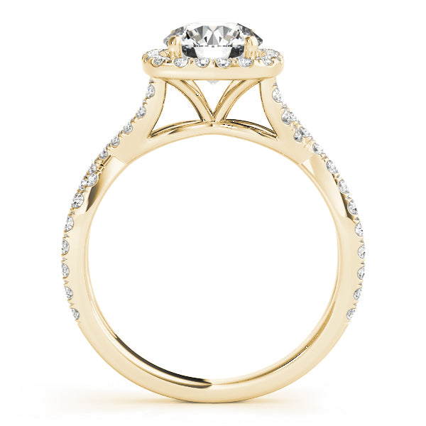 Round Engagement Ring M51078-E-1/2