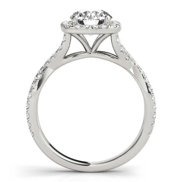 Round Engagement Ring M51078-E-3/4