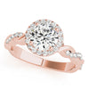 Load image into Gallery viewer, Round Engagement Ring M51081-E-1
