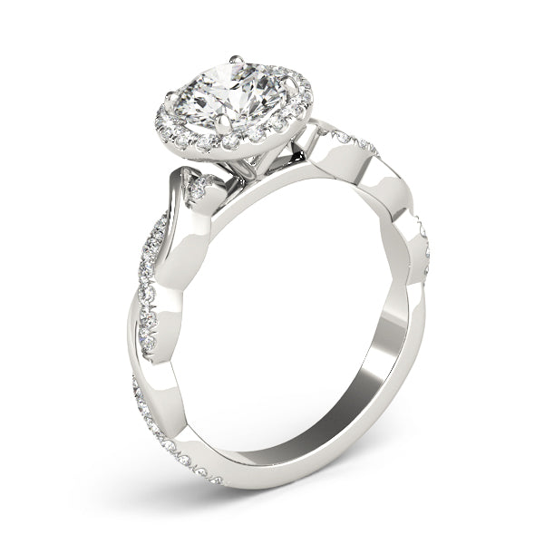 Round Engagement Ring M51081-E-3/4