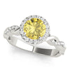 Load image into Gallery viewer, Round Engagement Ring M51081-E-1
