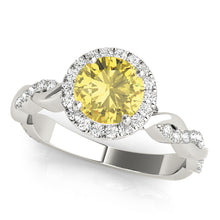 Load image into Gallery viewer, Round Engagement Ring M51081-E-13/4
