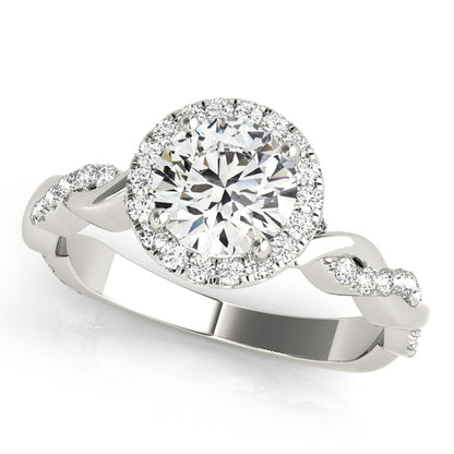 Round Engagement Ring M51081-E-1