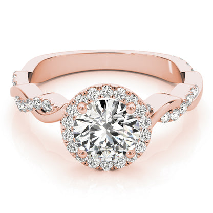 Round Engagement Ring M51081-E-1