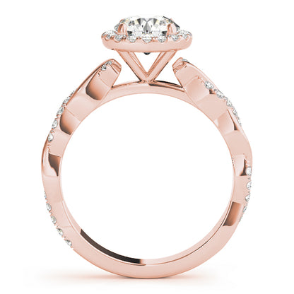 Round Engagement Ring M51081-E-1