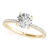 Load image into Gallery viewer, Round Engagement Ring M51102-E-1/4
