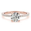 Load image into Gallery viewer, Round Engagement Ring M51102-E-1/4
