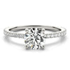 Load image into Gallery viewer, Round Engagement Ring M51102-E-1/4
