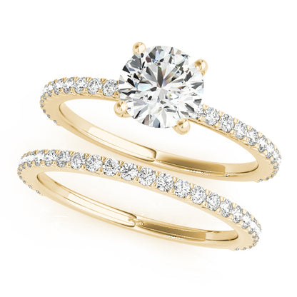 Round Engagement Ring M51102-E-1