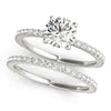 Load image into Gallery viewer, Round Engagement Ring M51102-E-1/4
