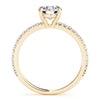 Load image into Gallery viewer, Round Engagement Ring M51102-E-1/4
