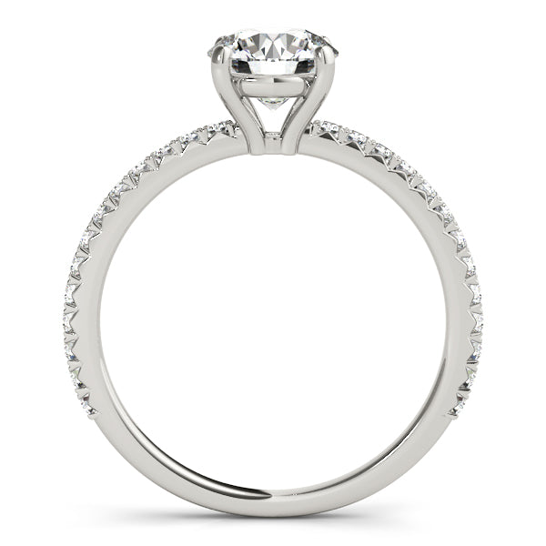 Round Engagement Ring M51102-E-1