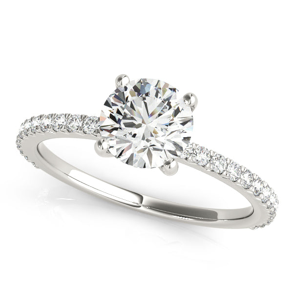 Round Engagement Ring M51102-E-1/4