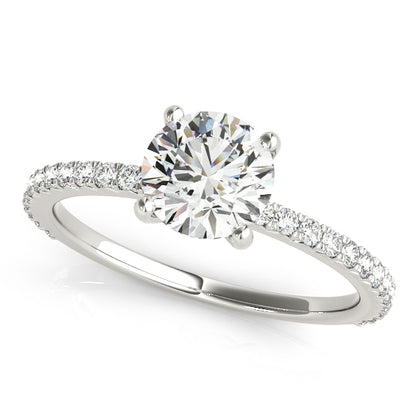 Round Engagement Ring M51102-E-1/4