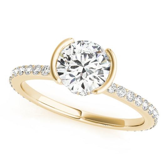 Round Engagement Ring M51110-E