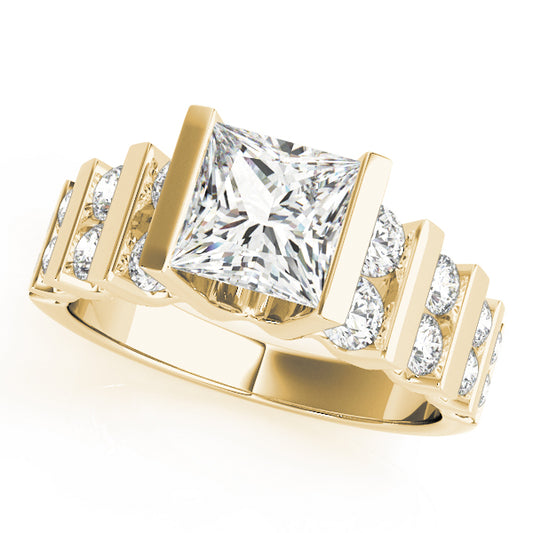 Round Engagement Ring M80415