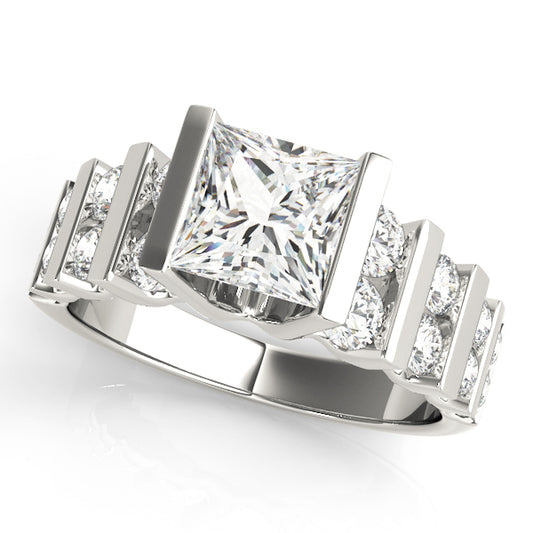 Round Engagement Ring M80415