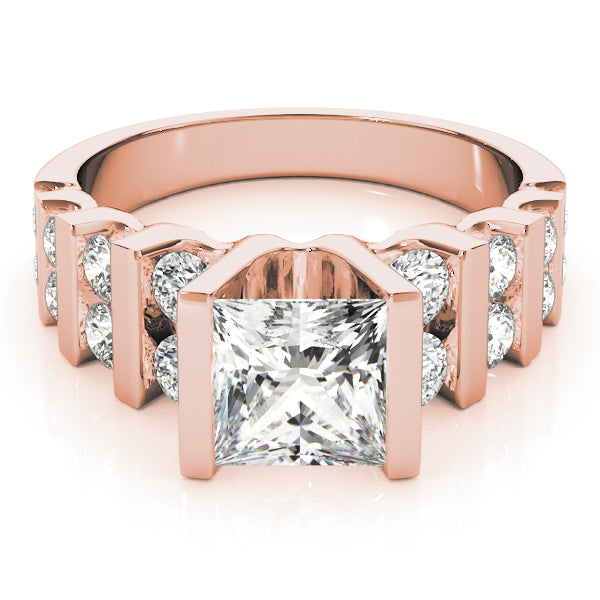 Round Engagement Ring M80415