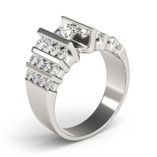 Round Engagement Ring M80871