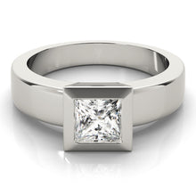 Load image into Gallery viewer, Square Engagement Ring M81753-1/4
