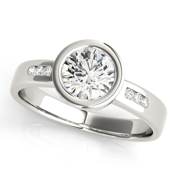 Round Engagement Ring M81843-A