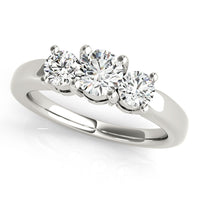 Round Engagement Ring M81881-11/2