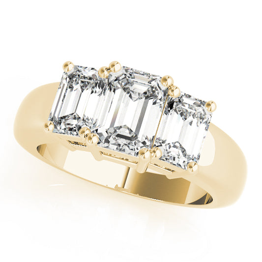 Emerald Cut Engagement Ring M81981-A