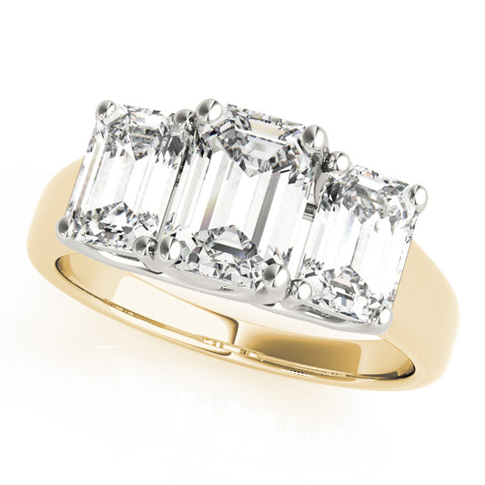Emerald Cut Engagement Ring M81986-1/2