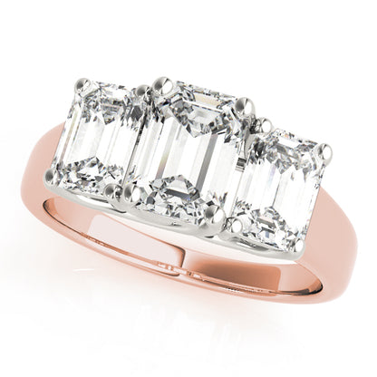 Emerald Cut Engagement Ring M81986-1/2