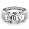 Load image into Gallery viewer, Emerald Cut Engagement Ring M81986-1/2
