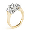 Load image into Gallery viewer, Emerald Cut Engagement Ring M81986-1/2
