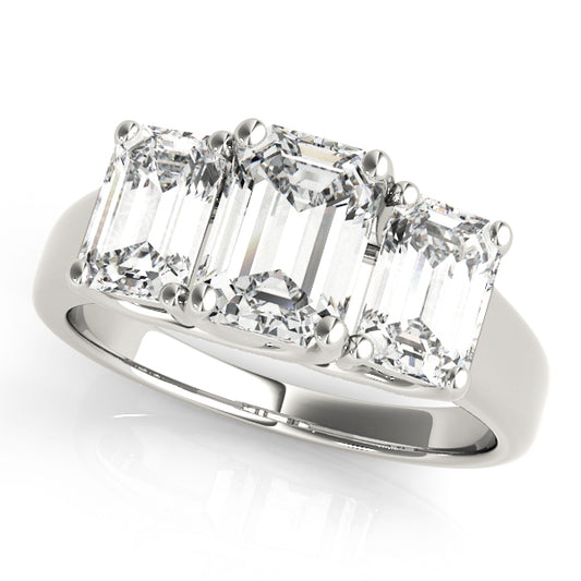 Emerald Cut Engagement Ring M81986-A