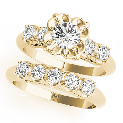 Round Engagement Ring M82058