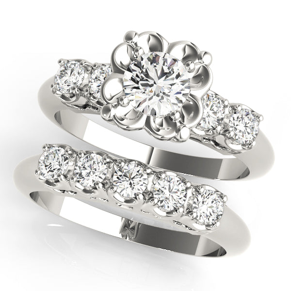 Round Engagement Ring M82058