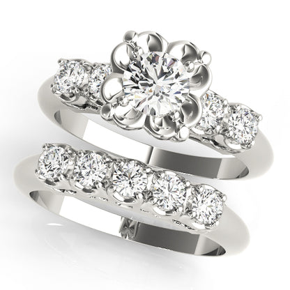 Round Engagement Ring M82058