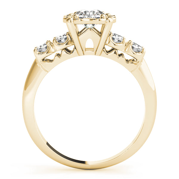 Round Engagement Ring M82058