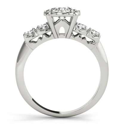 Round Engagement Ring M82058