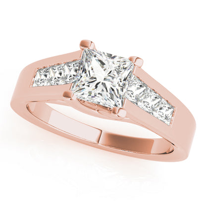 Square Engagement Ring M82075