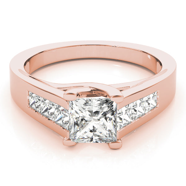 Square Engagement Ring M82075