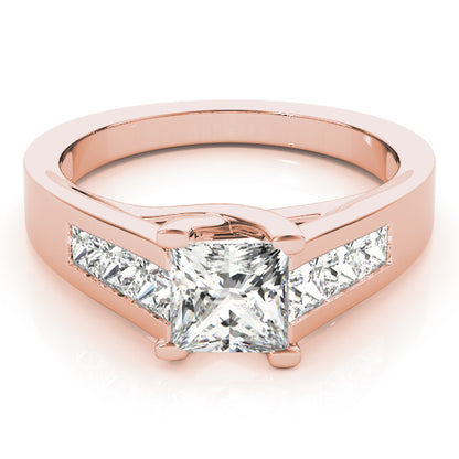 Square Engagement Ring M82075