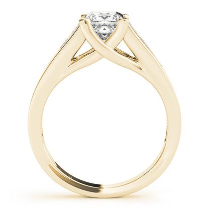 Square Engagement Ring M82075
