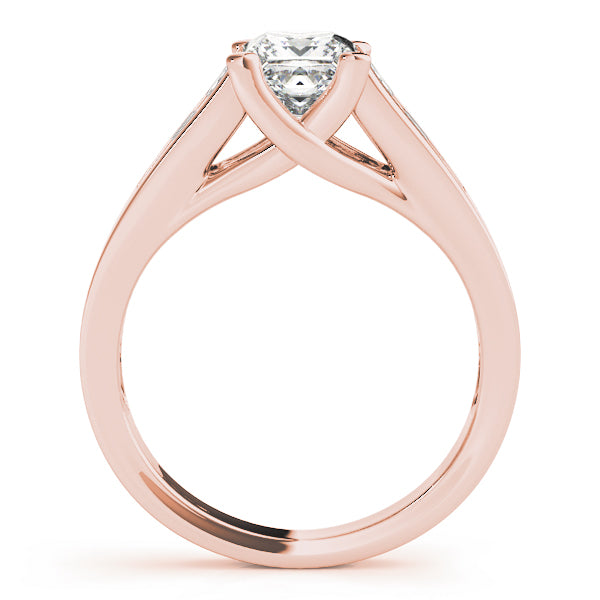 Square Engagement Ring M82075