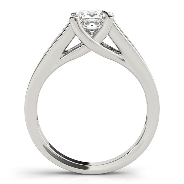 Square Engagement Ring M82075