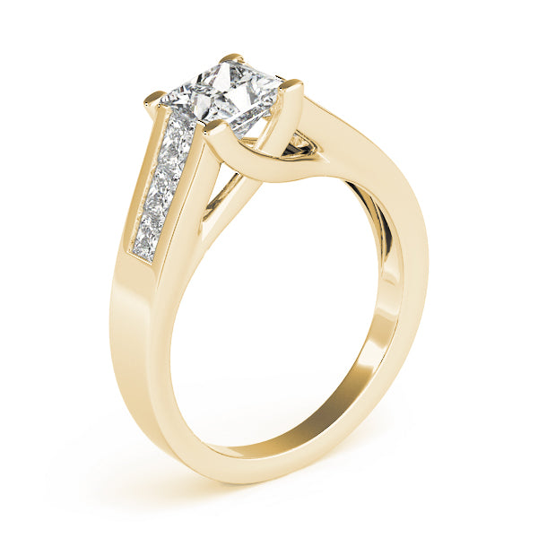 Square Engagement Ring M82075