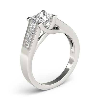 Square Engagement Ring M82075