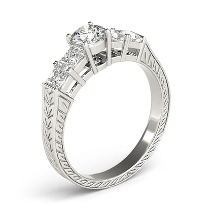 Round Engagement Ring M82081