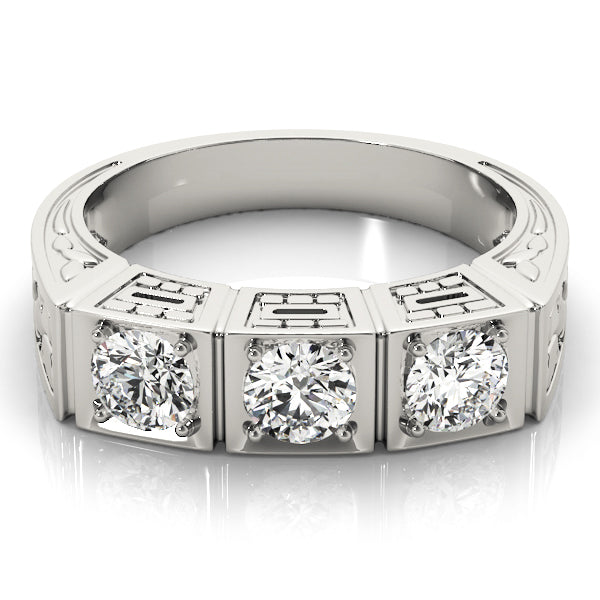 Round Engagement Ring M82291