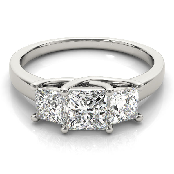 Square Engagement Ring M82392-1